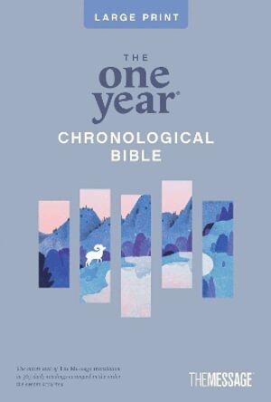 Eugene H. Peterson - One Year Chronological Bible The Message, Large Print, Häftad
