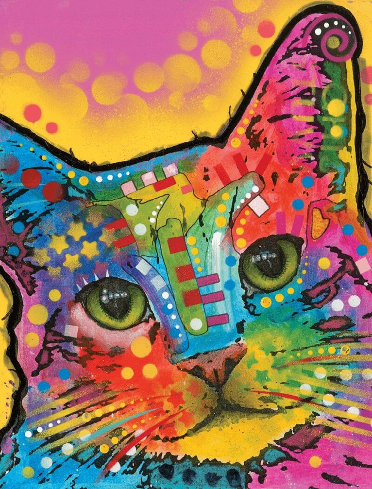 Dean Russo - Dean Russo Tilted Head Cat Journal, Inbunden