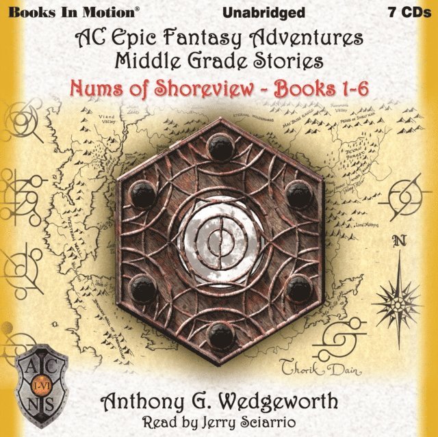 Anthony G. Wedgeworth, Books In Motion - Nums of Shoreview (Altered Creatures Epic Fantasy Adventures Middle Grade Stories, Books 1-6), Ljudbok