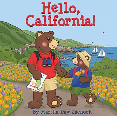 Martha Day Zschock - Hello, California!, Kartonnage