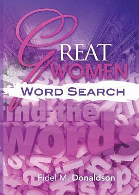Fidel Donaldson - Great Women Word Search, Häftad
