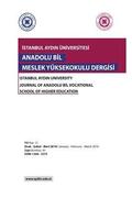 Istanbul Aydin Universitesi: Anadolu Bil Meslek Yksekokulu Dergisi