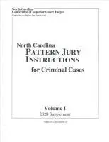 Shea Riggsbee Denning - June 2020 Supplement to North Carolina Pattern Jury Instructions for Criminal Cases, Häftad. Tillgänglighet: Tillfälligt slut