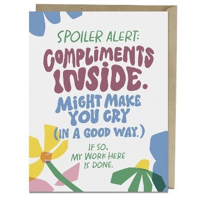 Em & Friends - 6-Pack Em & Friends Compliments Inside Card, Övrigt