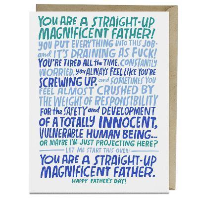 Em & Friends - 6-Pack Em & Friends Magnificent Father Card, Övrigt