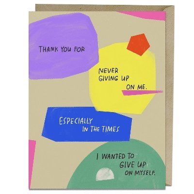 Em & Friends - 6-Pack Em & Friends Never Giving Up Card, Övrigt