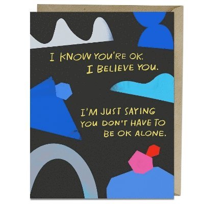 Em & Friends - 6-Pack Em & Friends OK Alone Card, Övrigt