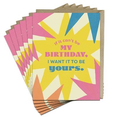Em & Friends - 6-Pack Em & Friends Want It to Be Yours Birthday Greeting Cards, Övrigt