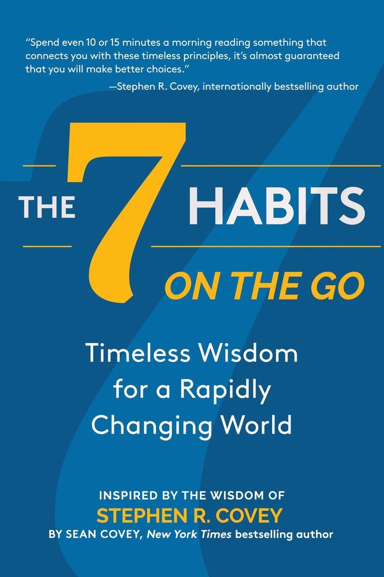 Stephen R. Covey, Sean Covey - 7 Habits on the Go, Häftad