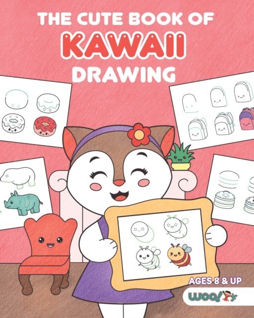 Woo! Jr. Kids Activities - Cute Book of Kawaii Drawing, E-bok