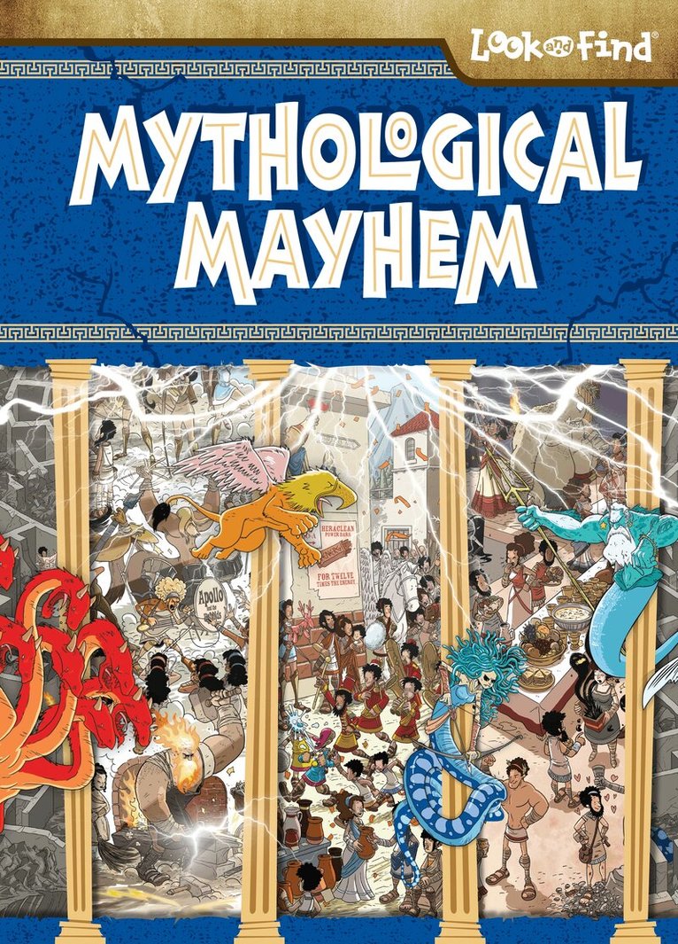 Melanie Zanoza Bartelme - Mythological Mayhem Look and Find, Inbunden