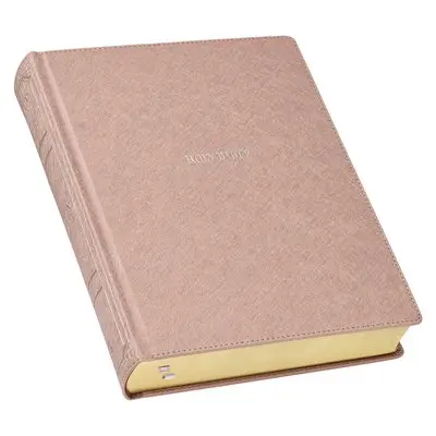 KJV Note-Taking Bible Large Print (Faux Leather Hardcover, Rose Gold), Inbunden. Tillgänglighet: Lägg i varukorg