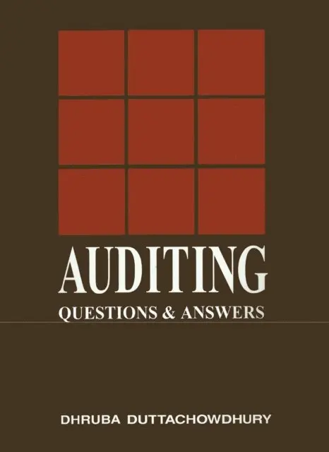 Dhruba Duttachowdhury - Auditing (Questions & Answers), E-bok. Tillgänglighet: Lägg i varukorg