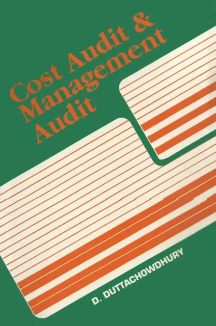 Dhruba Duttachowdhury - Cost Audit & Management Audit, E-bok. Tillgänglighet: Lägg i varukorg