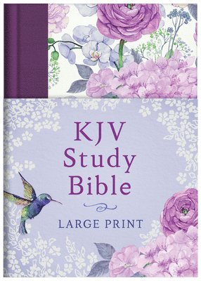Compiled by Barbour Staff - KJV Study Bible - Large Print [hummingbird Lilacs], Inbunden