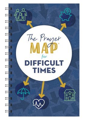 Compiled by Barbour Staff - Prayer Map for Difficult Times, Häftad