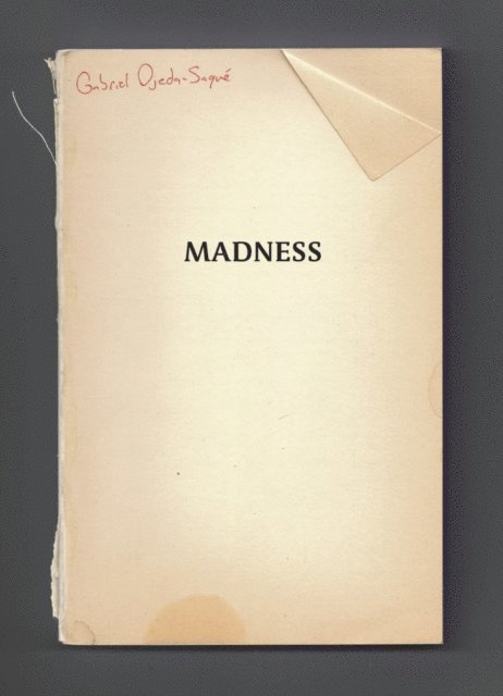 Gabriel Ojeda-Sague - Madness, E-bok. Tillgänglighet: Lägg i varukorg