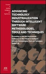 Hamido Fujita, Ali Selamat - Advancing Technology Industrialization Through Intelligent Software Methodologies, Tools and Techniques, Övrigt