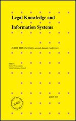Víctor Rodríguez-Doncel - Legal Knowledge and Information Systems, Övrigt