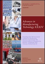 Keith Case - Advances in Manufacturing Technology XXXIV, Övrigt
