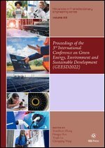Xiaoshuan Zhang, Hongyu Ren, Yingfa Lu, Chongqing Wang - Proceedings of the 3rd International Conference on Green Energy, Environment and Sustainable Development (GEESD2022), Övrigt
