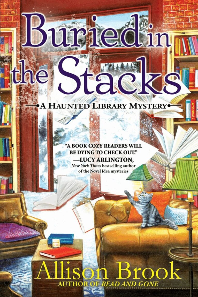 Allison Brook - Buried in the Stacks, Inbunden
