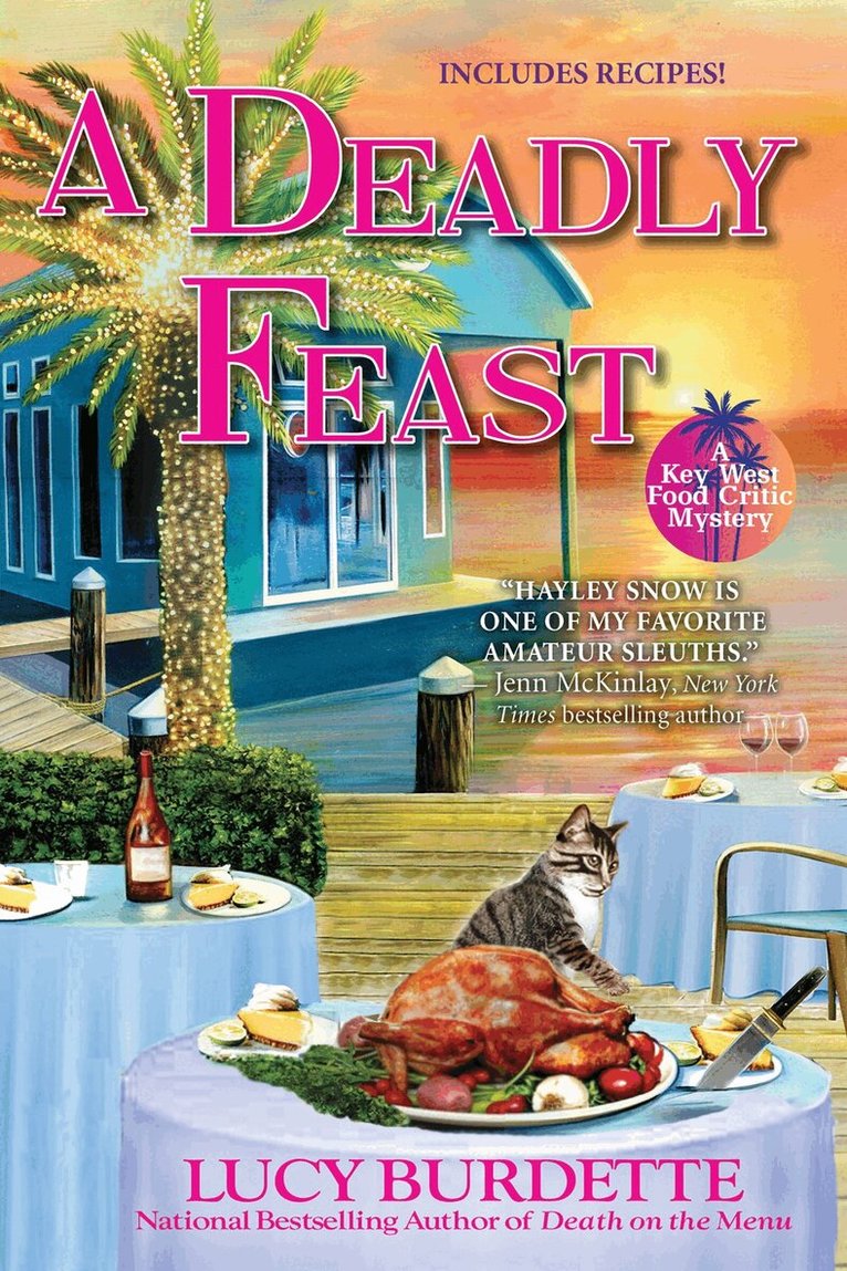 Lucy Burdette - Deadly Feast, Häftad