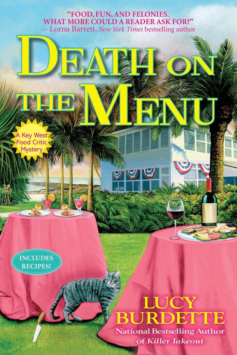 Lucy Burdette - Death on the Menu, Häftad
