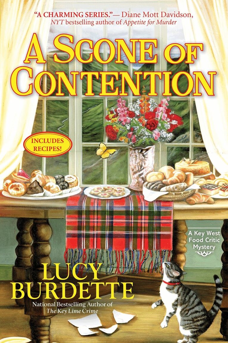Lucy Burdette - Scone of Contention, Inbunden