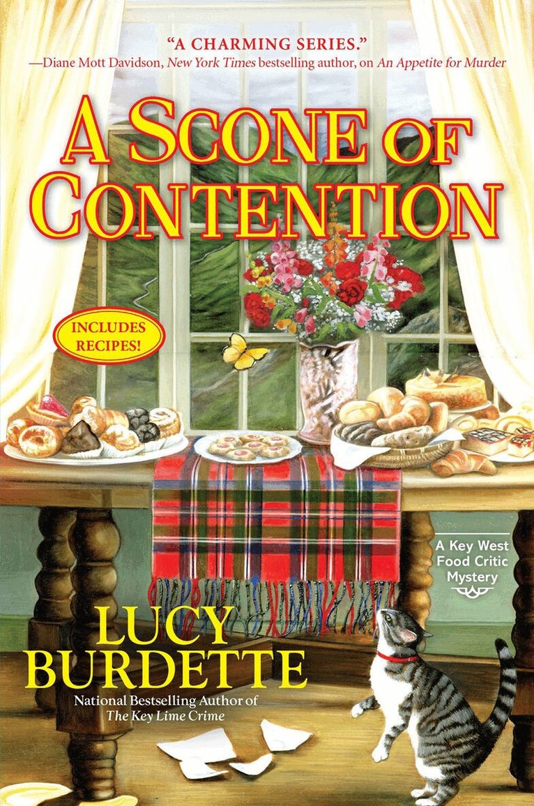 Lucy Burdette - Scone of Contention, Häftad