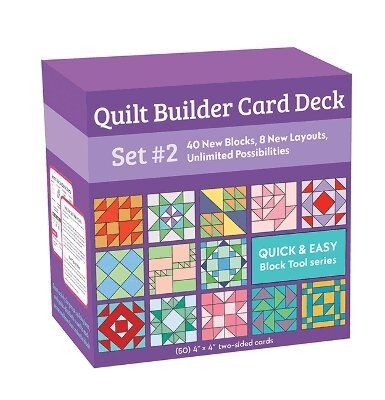 C&T Publishing - Quilt Builder Card Deck Set #2, Övrigt. Tillgänglighet: Lägg i varukorg