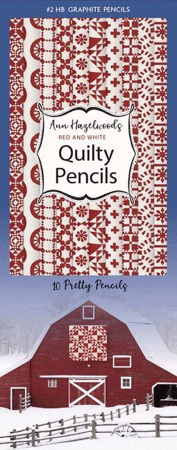 Ann Hazelwood - Ann Hazelwood’s Red & White Quilty Pencils, Övrigt. Tillgänglighet: Lägg i varukorg