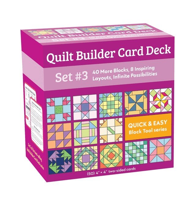 C&T Publishing - Quilt Builder Card Deck Set #3, Övrigt. Tillgänglighet: Lägg i varukorg