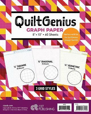 C&T Publishing - QuiltGenius Graph Paper. Tillgänglighet: Kommande
