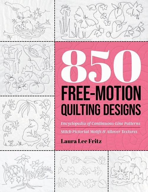 Laura Lee Fritz - 850 Free-Motion Quilting Designs, Häftad
