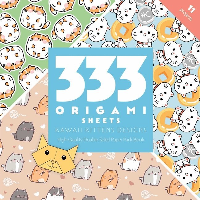 C&T Publishing - 333 Origami Sheets Kawaii Kittens Designs, Häftad. Tillgänglighet: Lägg i varukorg