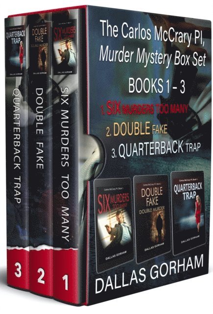 Dallas Gorham - Carlos McCrary PI, Murder Mystery Box Set (Books 1 - 3), E-bok. Tillgänglighet: Lägg i varukorg