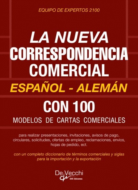 Equipo de expertos 2100 - La nueva correspondencia comercial Español - Alemán, E-bok. Tillgänglighet: Lägg i varukorg