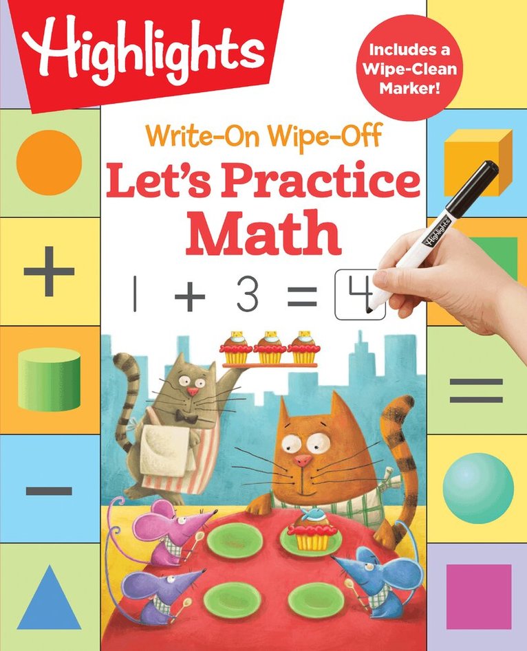 Highlights Learning - Write-On Wipe-Off: Let's Practice Math, Häftad. Tillgänglighet: Lägg i varukorg