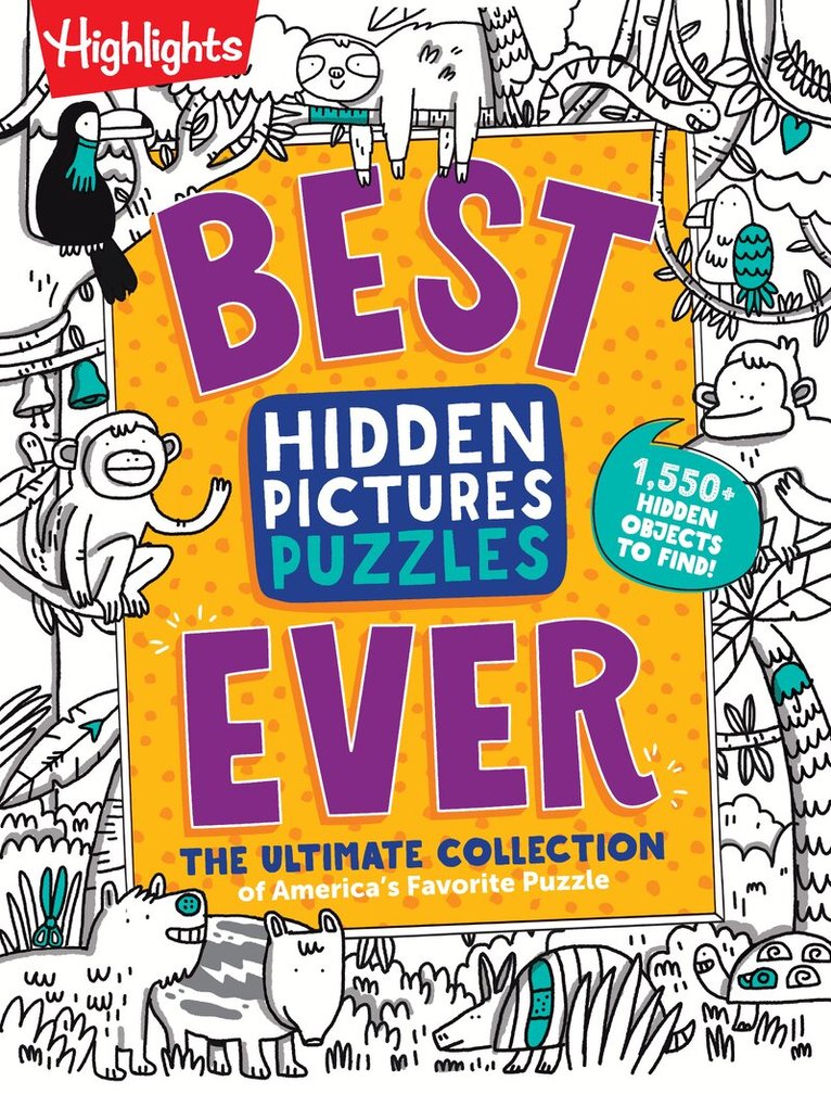 Highlights - Best Hidden Pictures Puzzles EVER, Häftad