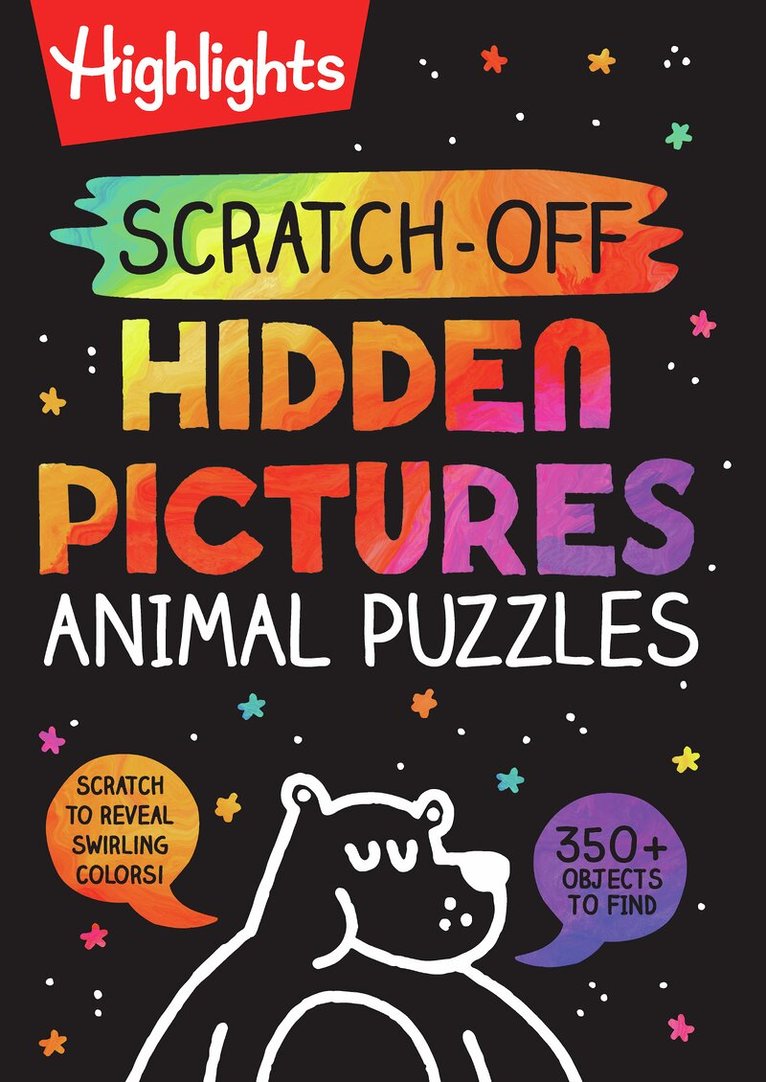 Highlights - Scratch-Off Hidden Pictures Animal Puzzles, Övrigt