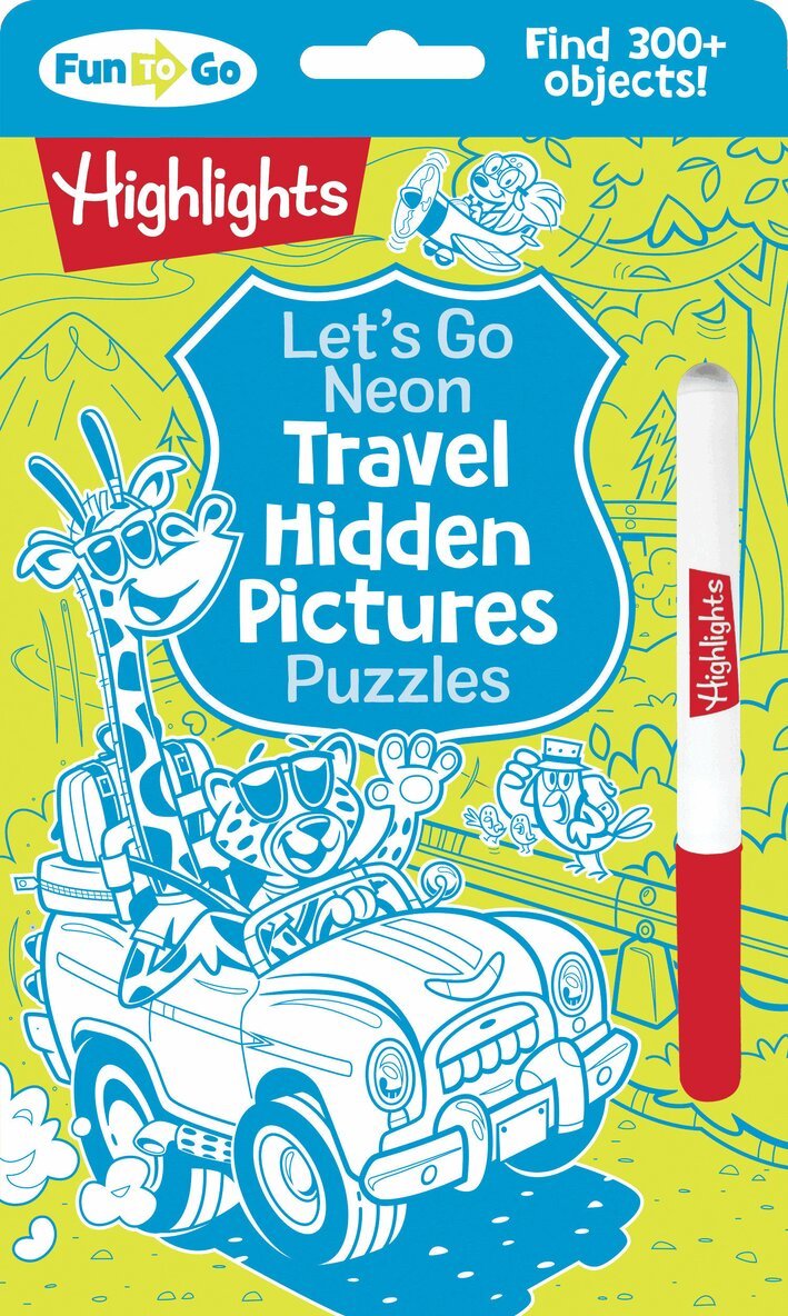 Highlights - Let's Go Neon Travel Hidden Pictures Puzzles, Häftad. Tillgänglighet: Lägg i varukorg
