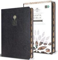 Biblia Reina Valera 1960 Letra Grande. Smil Piel Negro, ndice, Tamao Manual / Spanish Bible Rvr 1960. Handy Size, Thumb Index, Large Print, Black Leat