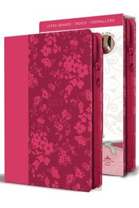 Biblia Reina Valera 1960 Letra Grande. S�mil Piel Fucsia, Cremallera, �ndice, Manual / Spanish Bible Rvr 1960. Handy Size, Large Print, Leathersoft