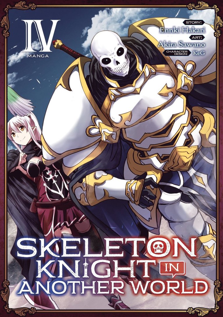 Ennki Hakari - Skeleton Knight in Another World (Manga) Vol. 4, Häftad