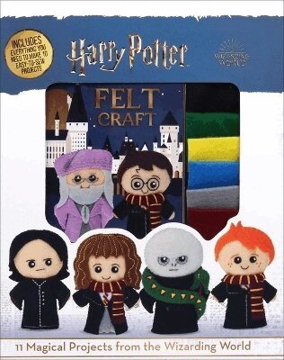 Deborah Wilding - Harry Potter Felt - Craft Kit - Craft Gift for Harry Potter Fans - Officially Licensed, Övrigt