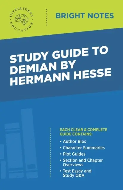 Intelligent Education - Study Guide to Demian by Hermann Hesse, E-bok. Tillgänglighet: Lägg i varukorg