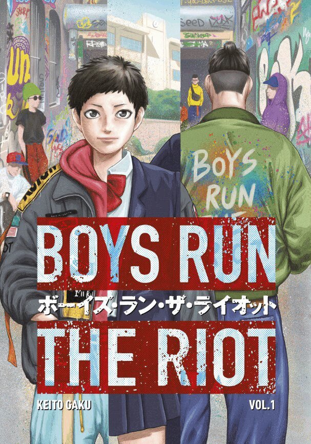 Keito Gaku - Boys Run the Riot 1, Häftad
