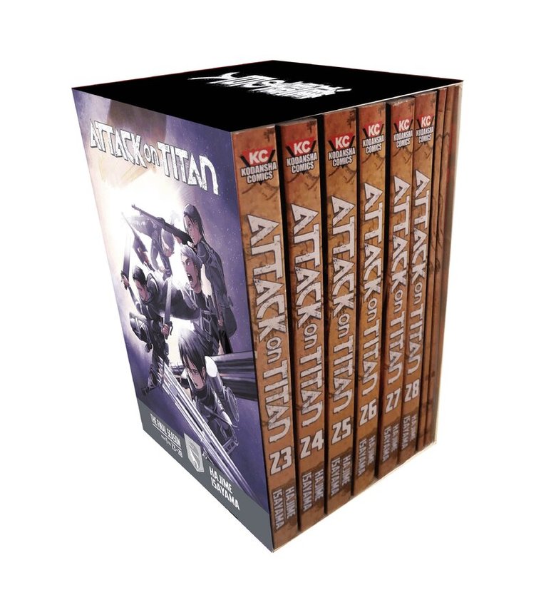 Hajime Isayama - Attack on Titan The Final Season Part 1 Manga Box Set, Övrigt