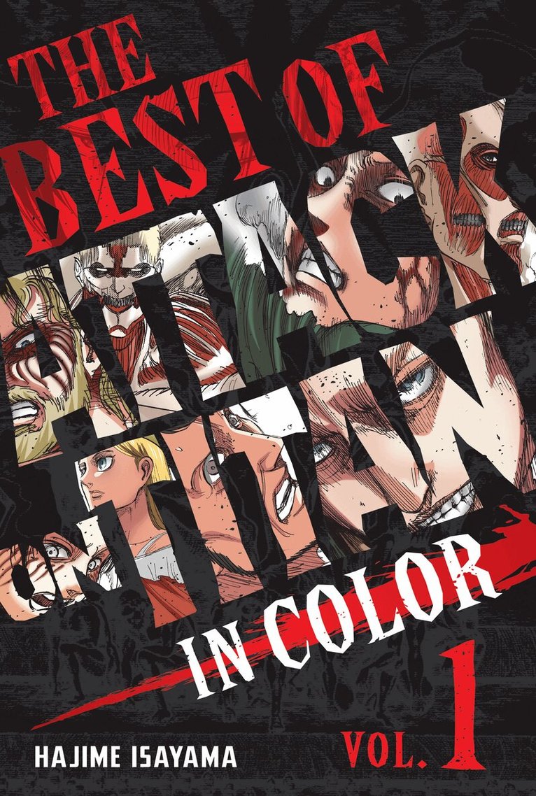 Hajime Isayama - Best of Attack on Titan: In Color Vol. 1, Inbunden